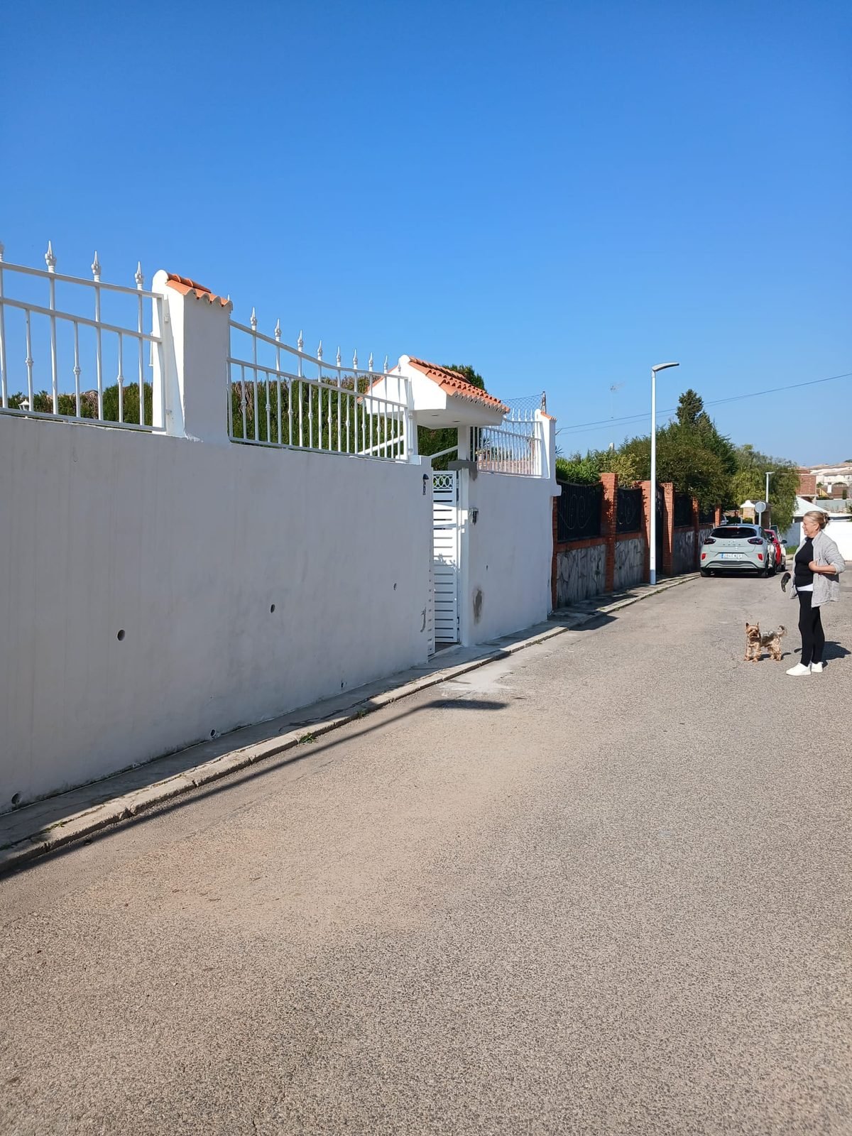 Trabajos de Reformas Jiménez en una calle de Valencia